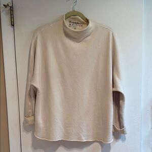 Frank and Eileen Effie sweatshirt in cream